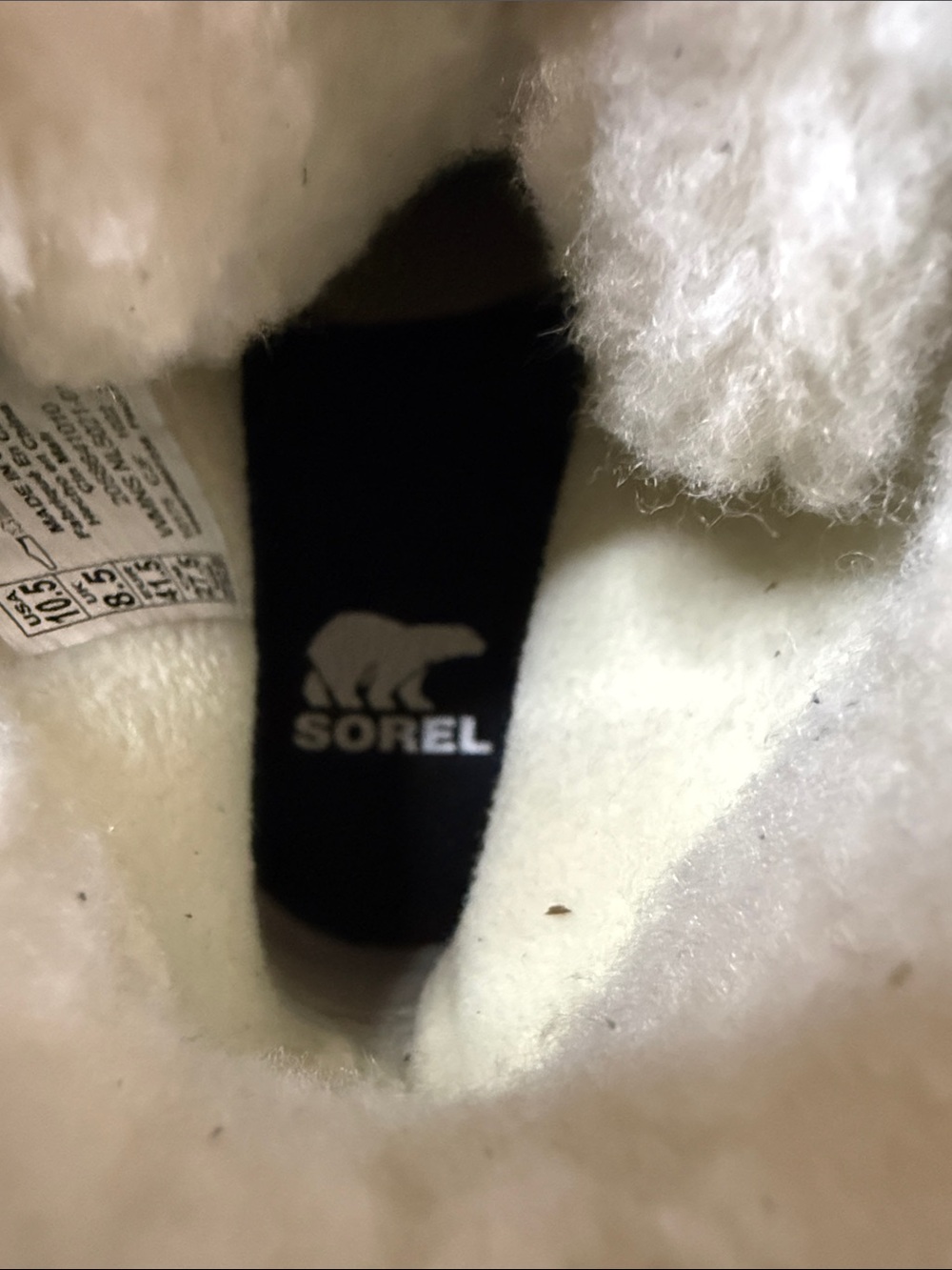 Sorel Evie II Cozy Waterproof Wedge Black Fur Lined  Winter Bootie-Sz 10.5, NWOB - Picture 15 of 16